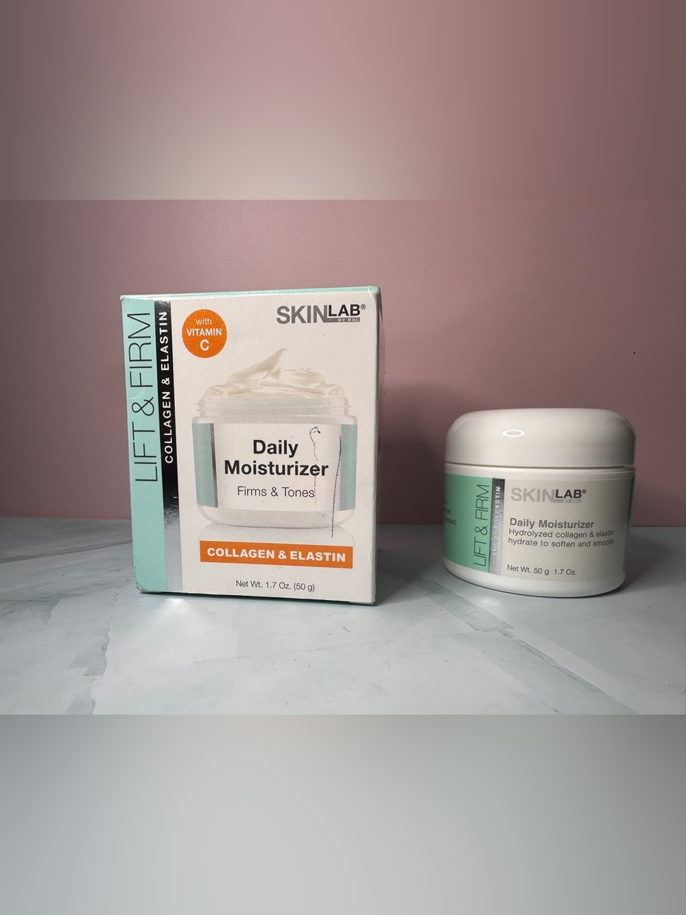Skin Daily Moisturizer - Mint Green & White